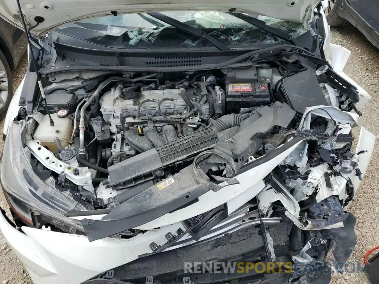 11 Photograph of a damaged car JTDEPRAE7LJ000995 TOYOTA COROLLA 2020