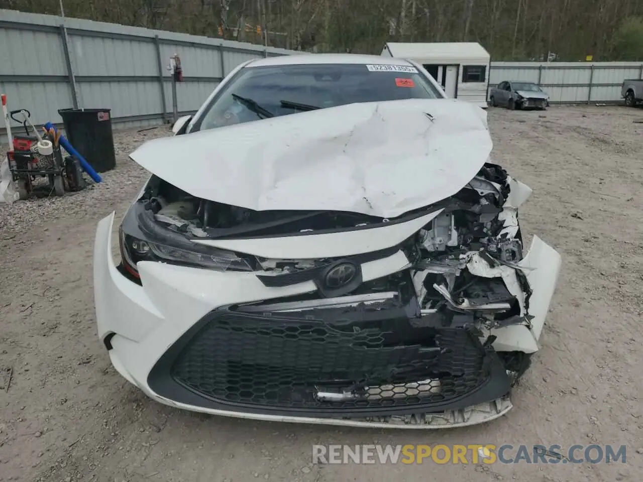 5 Photograph of a damaged car JTDEPRAE7LJ000995 TOYOTA COROLLA 2020