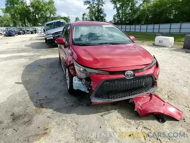 14 Photograph of a damaged car JTDEPRAE7LJ004528 TOYOTA COROLLA 2020