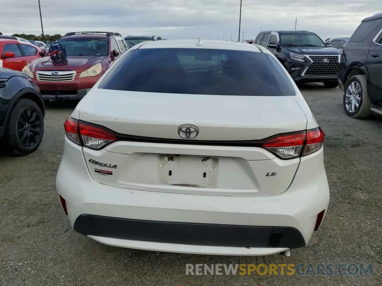6 Photograph of a damaged car JTDEPRAE7LJ008028 TOYOTA COROLLA 2020