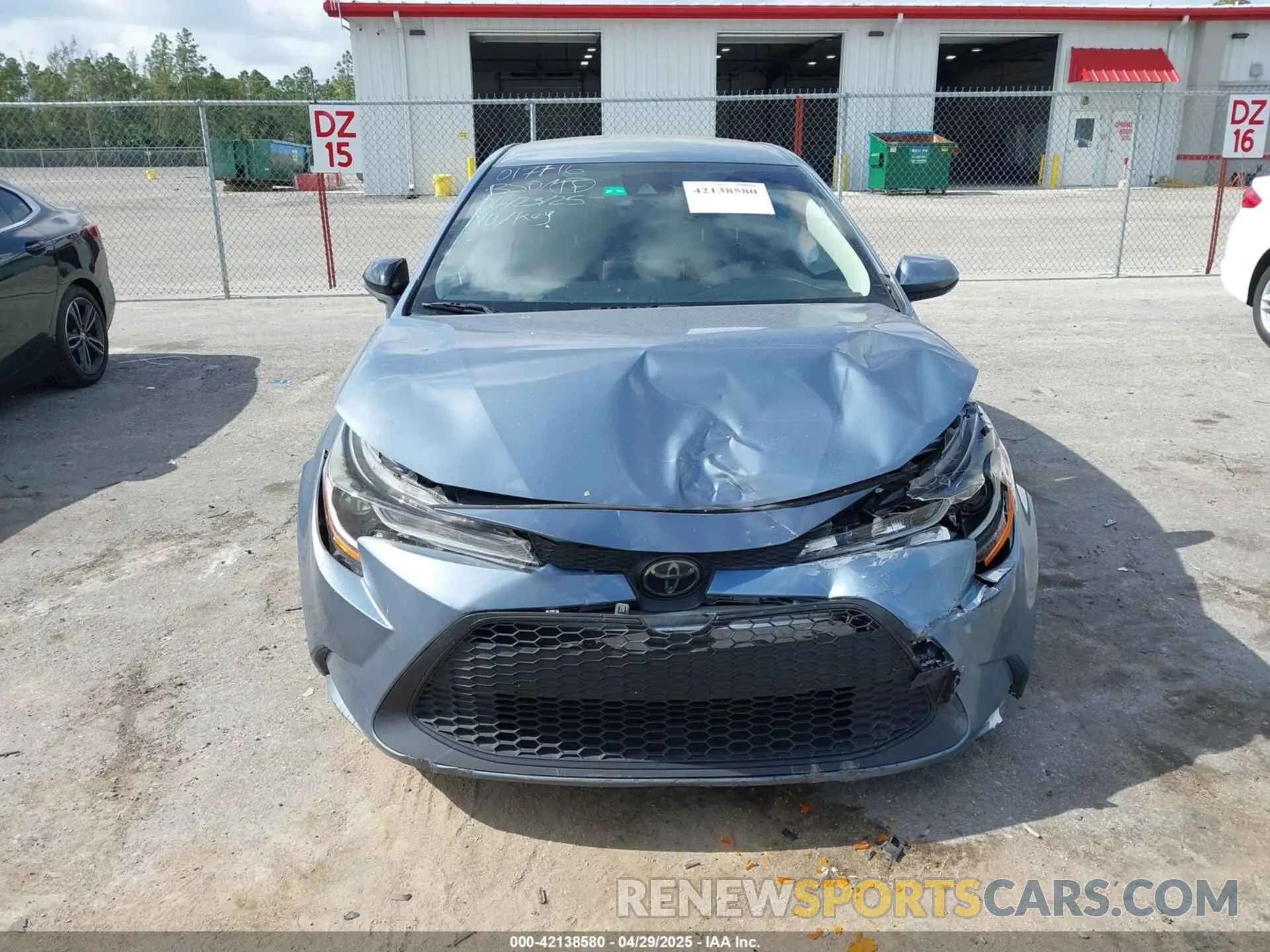 11 Photograph of a damaged car JTDEPRAE7LJ017716 TOYOTA COROLLA 2020