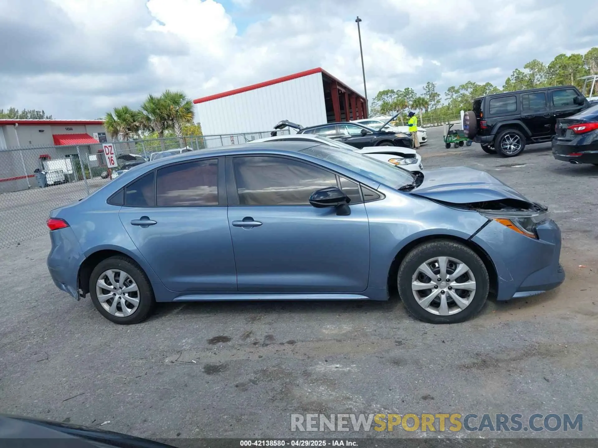 12 Photograph of a damaged car JTDEPRAE7LJ017716 TOYOTA COROLLA 2020