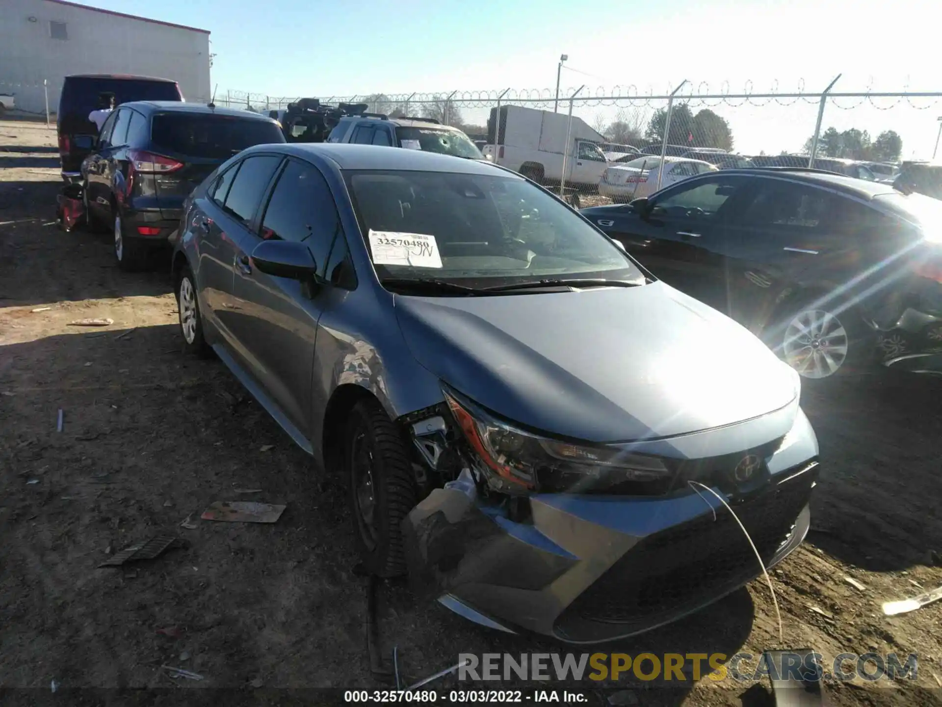 6 Photograph of a damaged car JTDEPRAE7LJ019093 TOYOTA COROLLA 2020