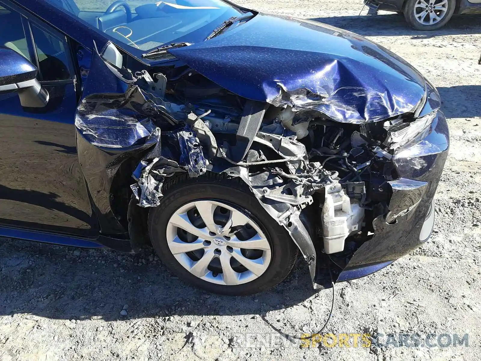 9 Photograph of a damaged car JTDEPRAE7LJ019160 TOYOTA COROLLA 2020