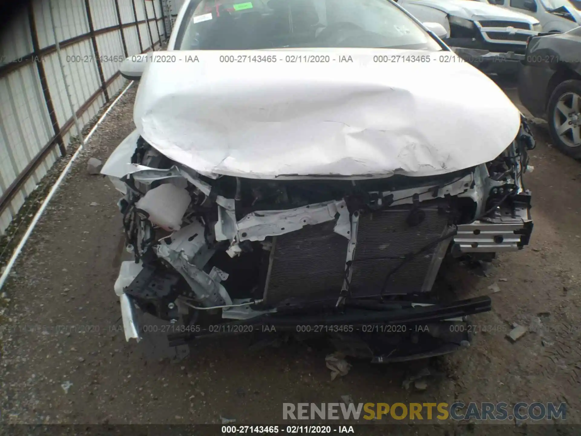 6 Photograph of a damaged car JTDEPRAE7LJ019630 TOYOTA COROLLA 2020