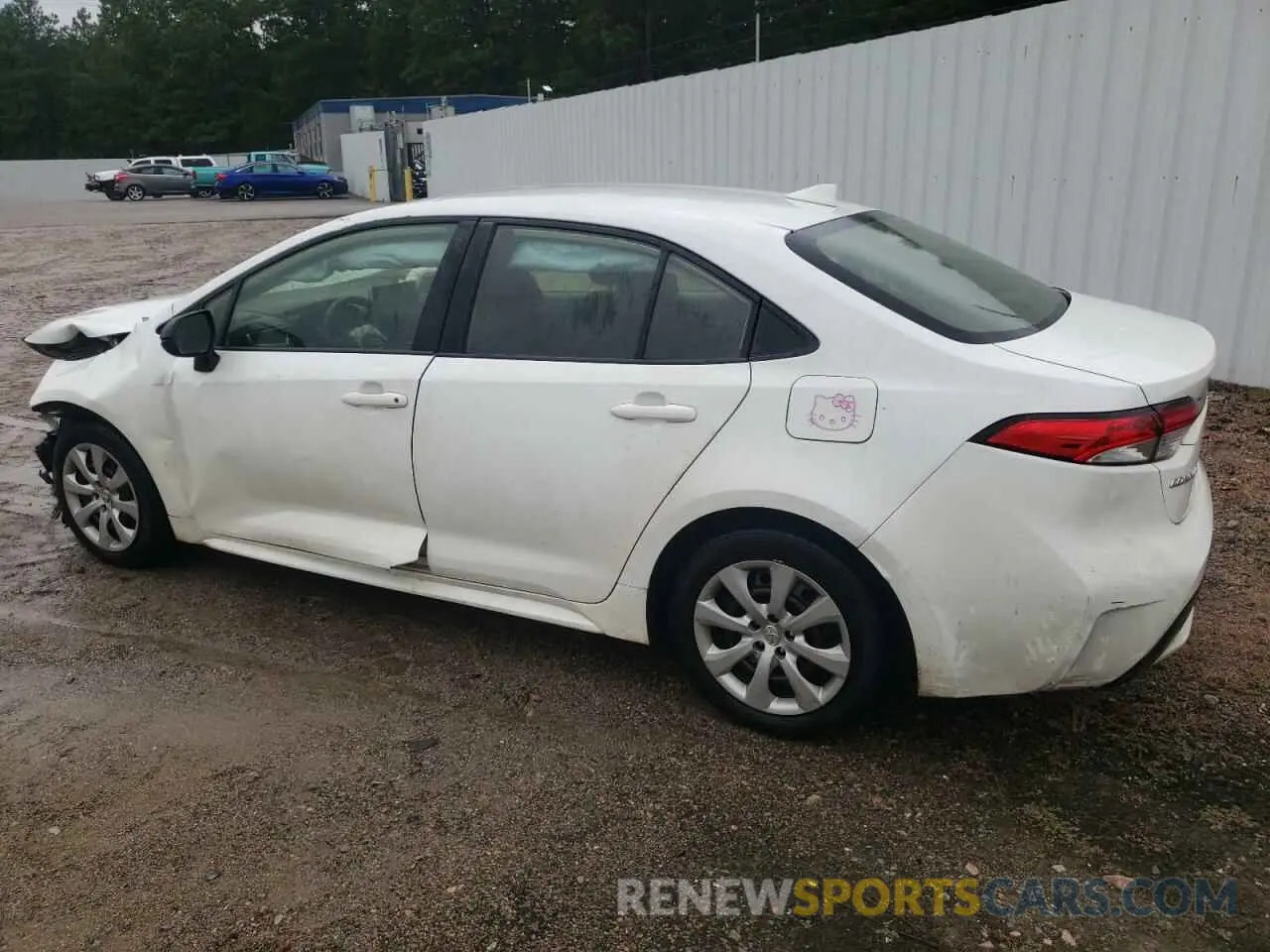 2 Photograph of a damaged car JTDEPRAE7LJ019661 TOYOTA COROLLA 2020