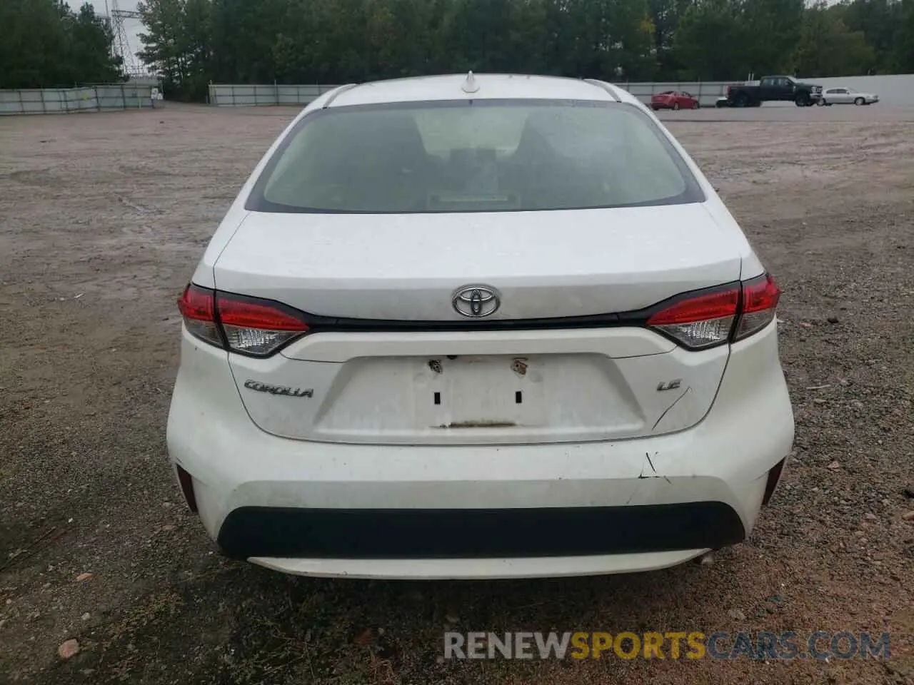 6 Photograph of a damaged car JTDEPRAE7LJ019661 TOYOTA COROLLA 2020