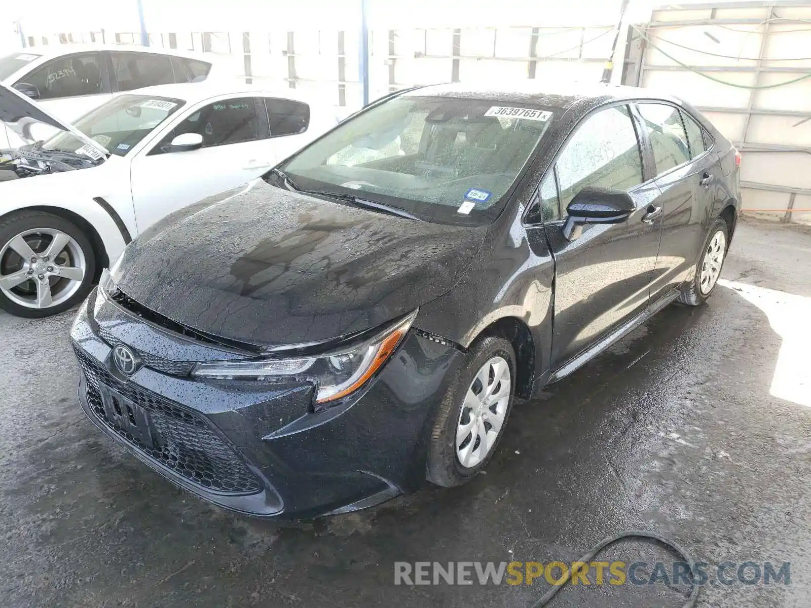 2 Photograph of a damaged car JTDEPRAE7LJ021233 TOYOTA COROLLA 2020