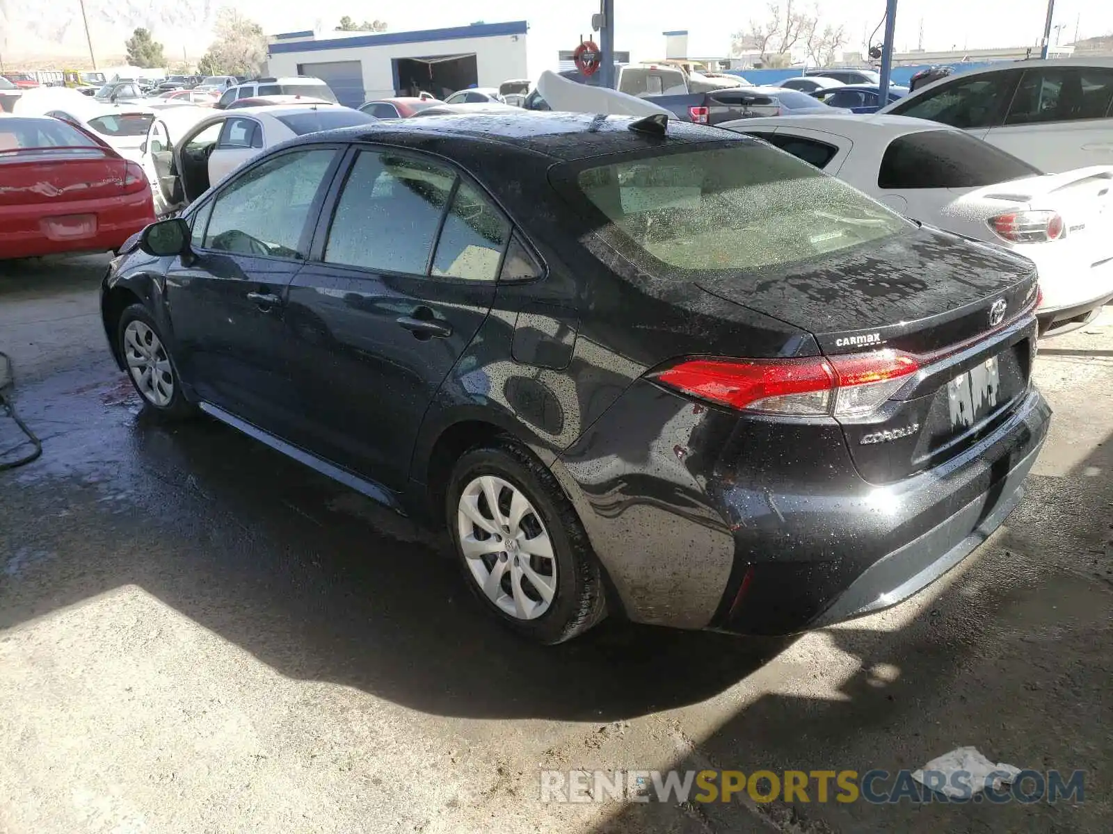 3 Photograph of a damaged car JTDEPRAE7LJ021233 TOYOTA COROLLA 2020