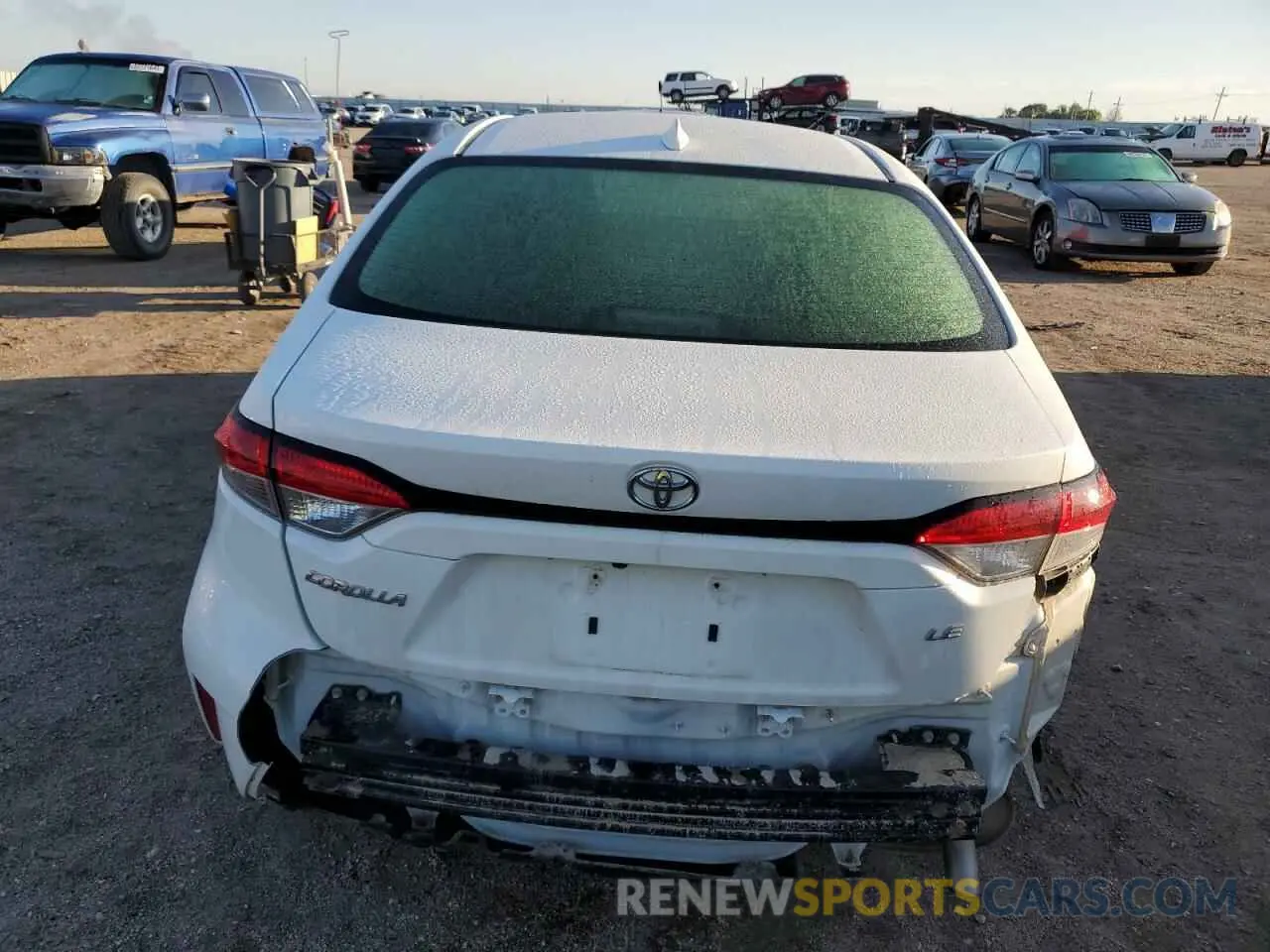 6 Photograph of a damaged car JTDEPRAE7LJ022852 TOYOTA COROLLA 2020