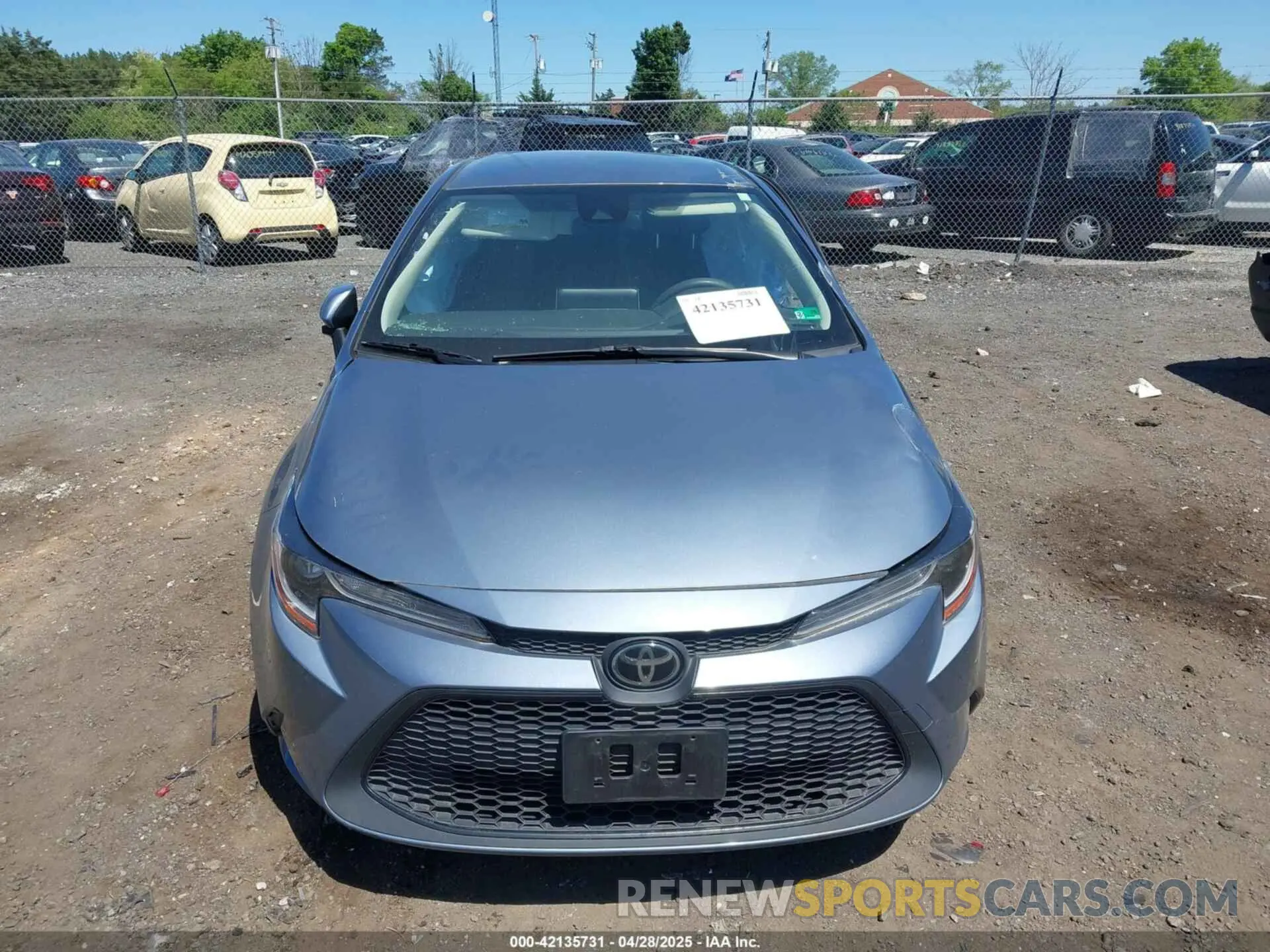 12 Photograph of a damaged car JTDEPRAE7LJ025055 TOYOTA COROLLA 2020