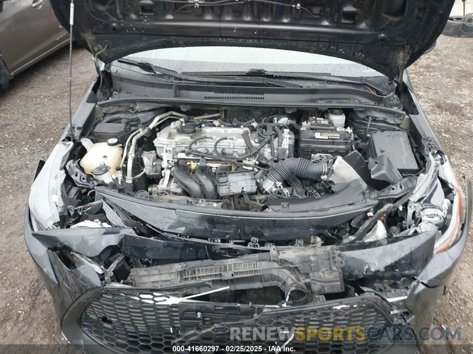 10 Photograph of a damaged car JTDEPRAE7LJ037271 TOYOTA COROLLA 2020