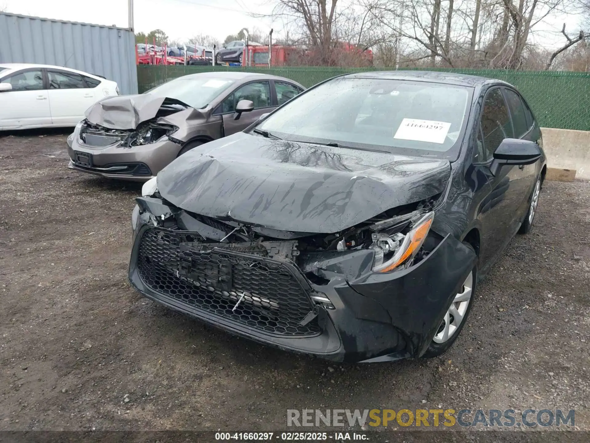 6 Photograph of a damaged car JTDEPRAE7LJ037271 TOYOTA COROLLA 2020