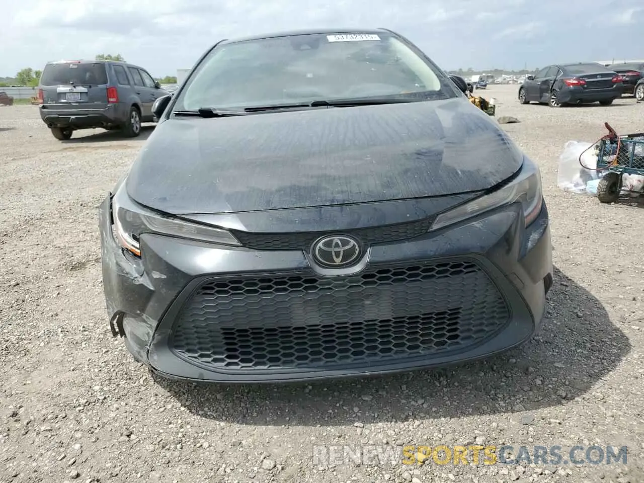 5 Photograph of a damaged car JTDEPRAE7LJ038744 TOYOTA COROLLA 2020