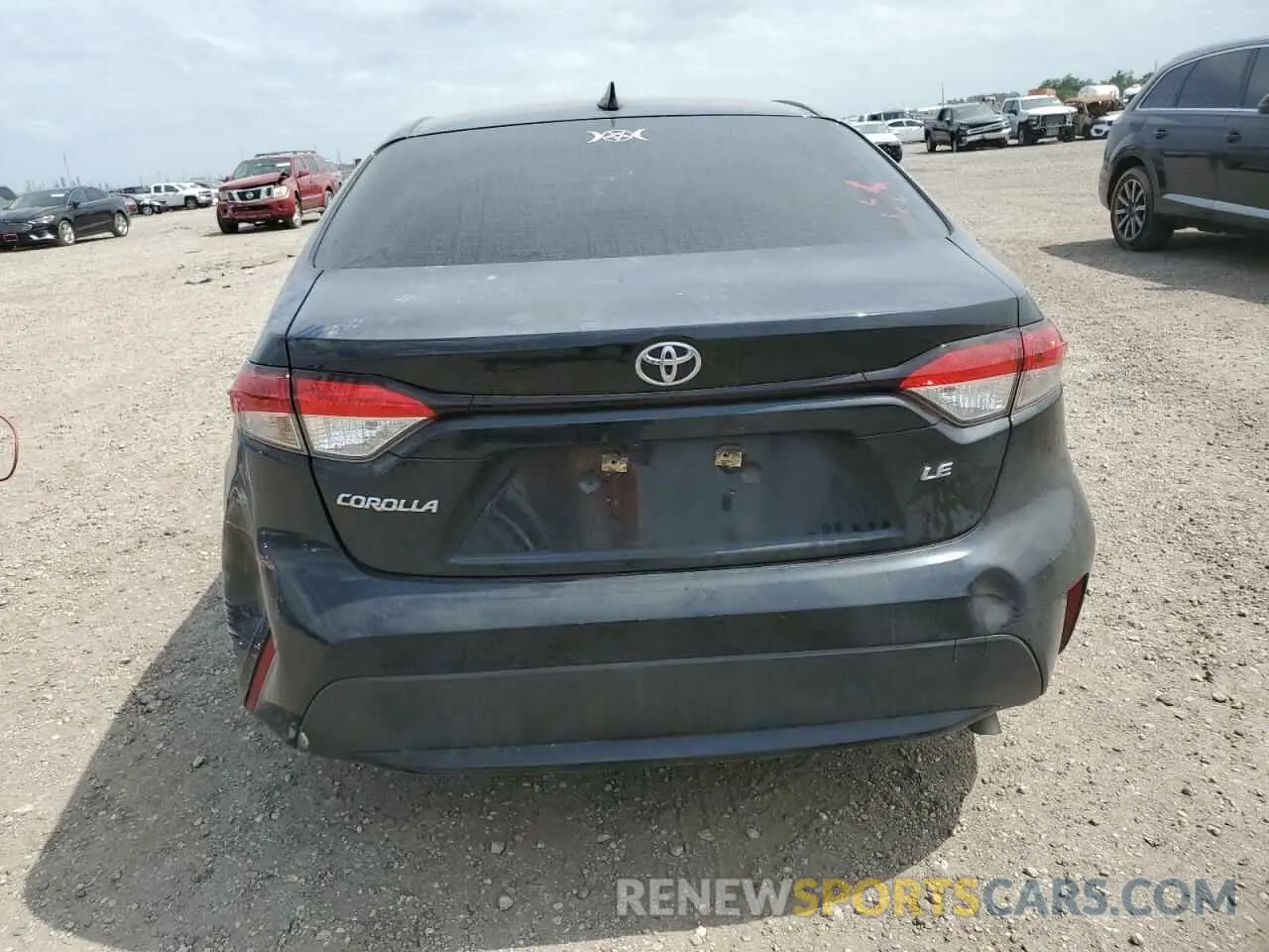 6 Photograph of a damaged car JTDEPRAE7LJ038744 TOYOTA COROLLA 2020