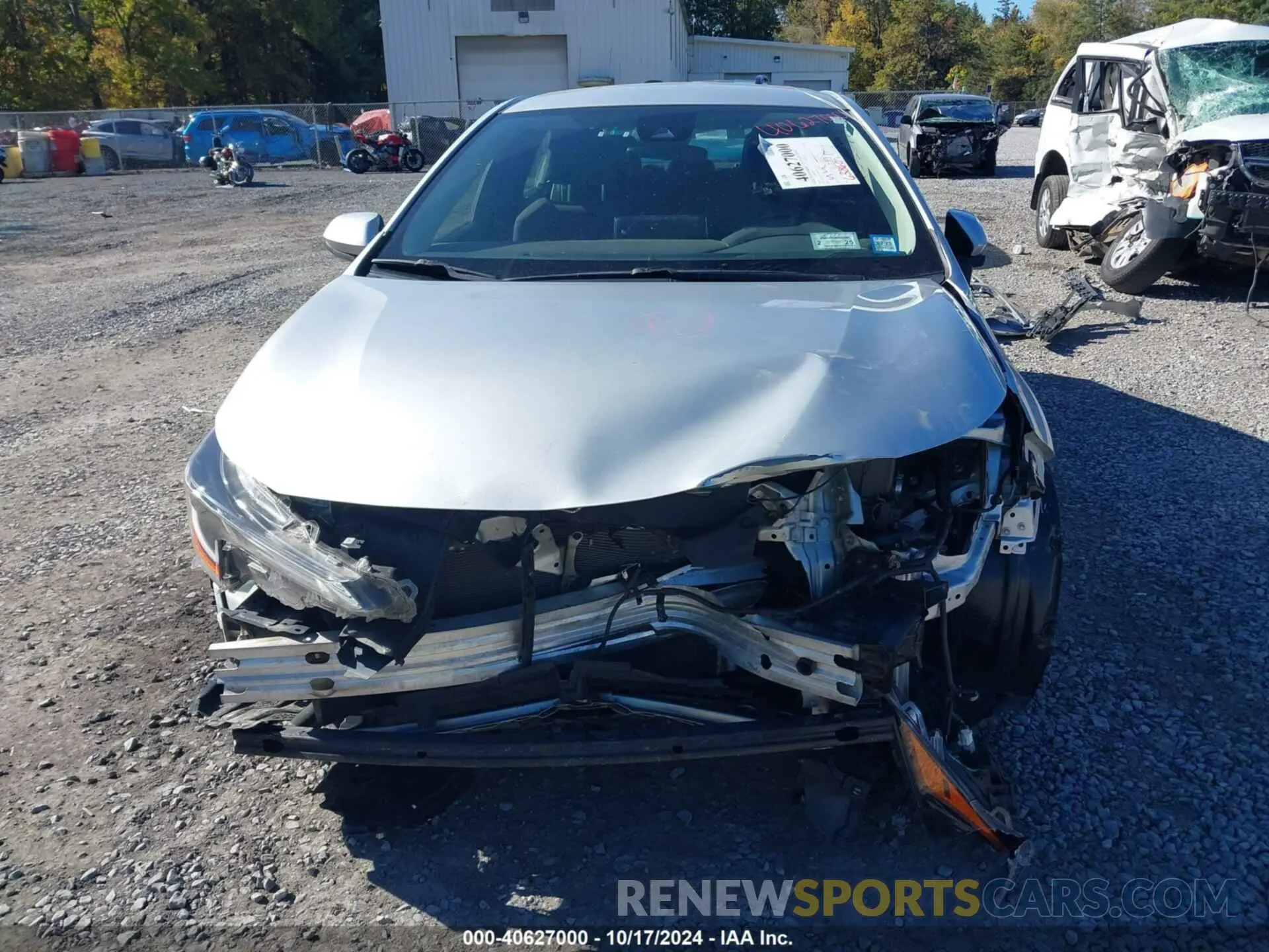 6 Photograph of a damaged car JTDEPRAE7LJ043345 TOYOTA COROLLA 2020