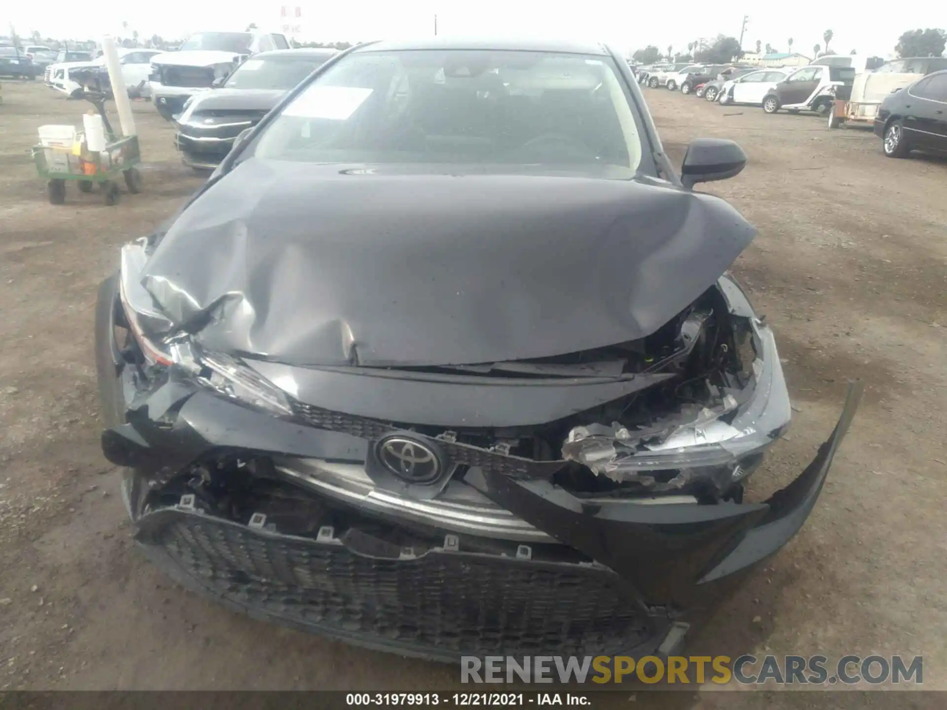 6 Photograph of a damaged car JTDEPRAE7LJ044012 TOYOTA COROLLA 2020