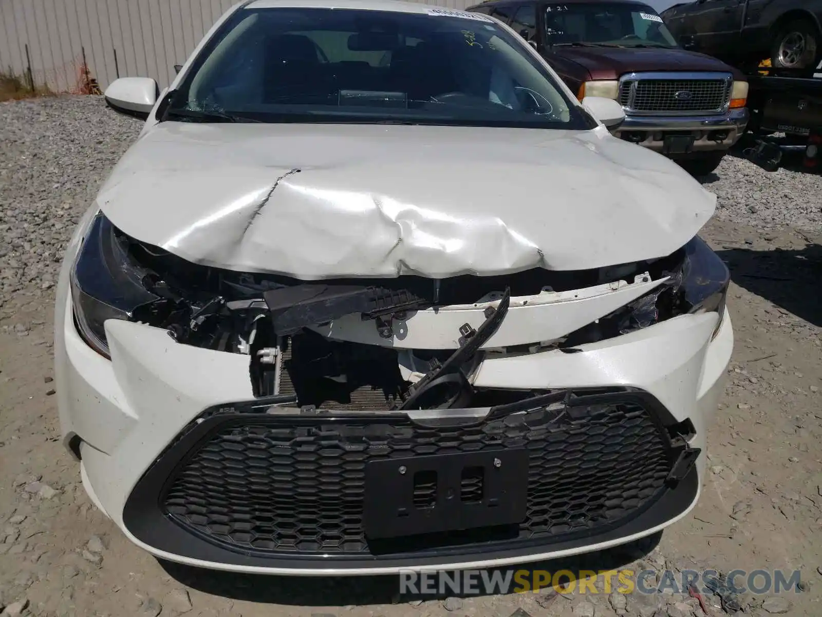 9 Photograph of a damaged car JTDEPRAE7LJ048996 TOYOTA COROLLA 2020