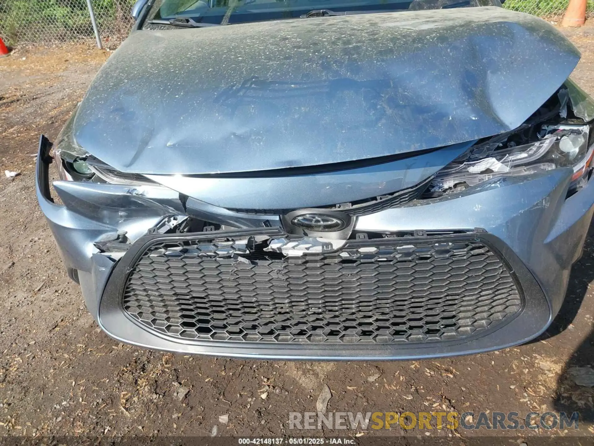 6 Photograph of a damaged car JTDEPRAE7LJ055060 TOYOTA COROLLA 2020