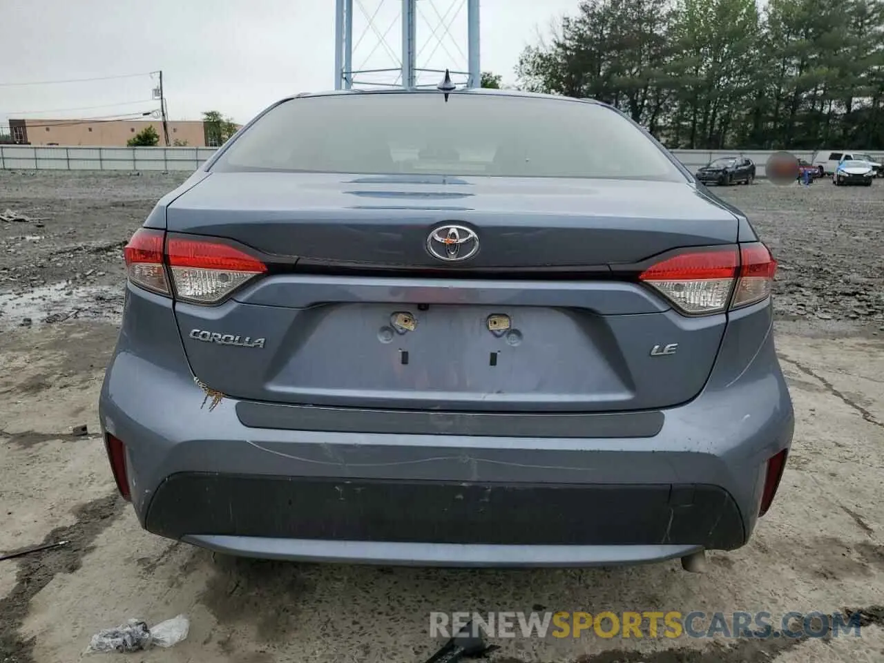 8 Photograph of a damaged car JTDEPRAE7LJ055141 TOYOTA COROLLA 2020