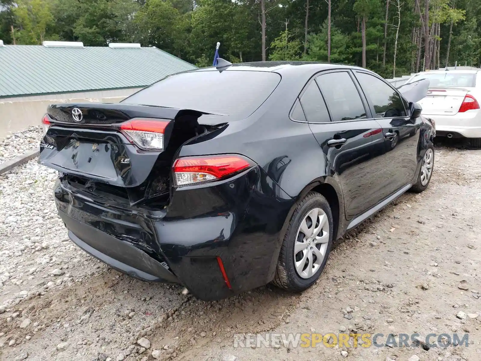 4 Photograph of a damaged car JTDEPRAE7LJ057939 TOYOTA COROLLA 2020