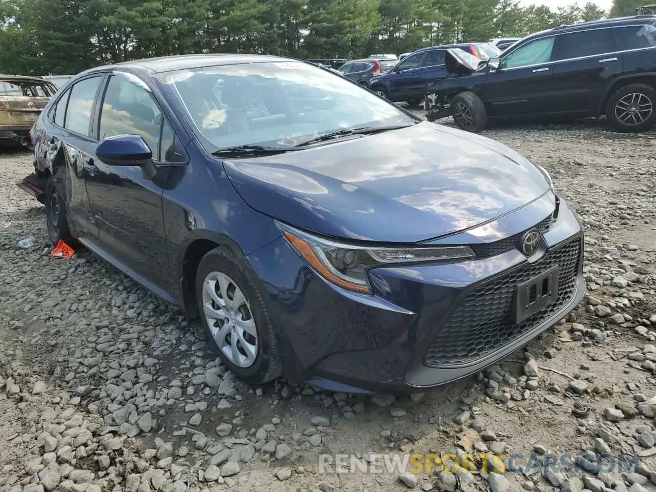4 Photograph of a damaged car JTDEPRAE7LJ058685 TOYOTA COROLLA 2020