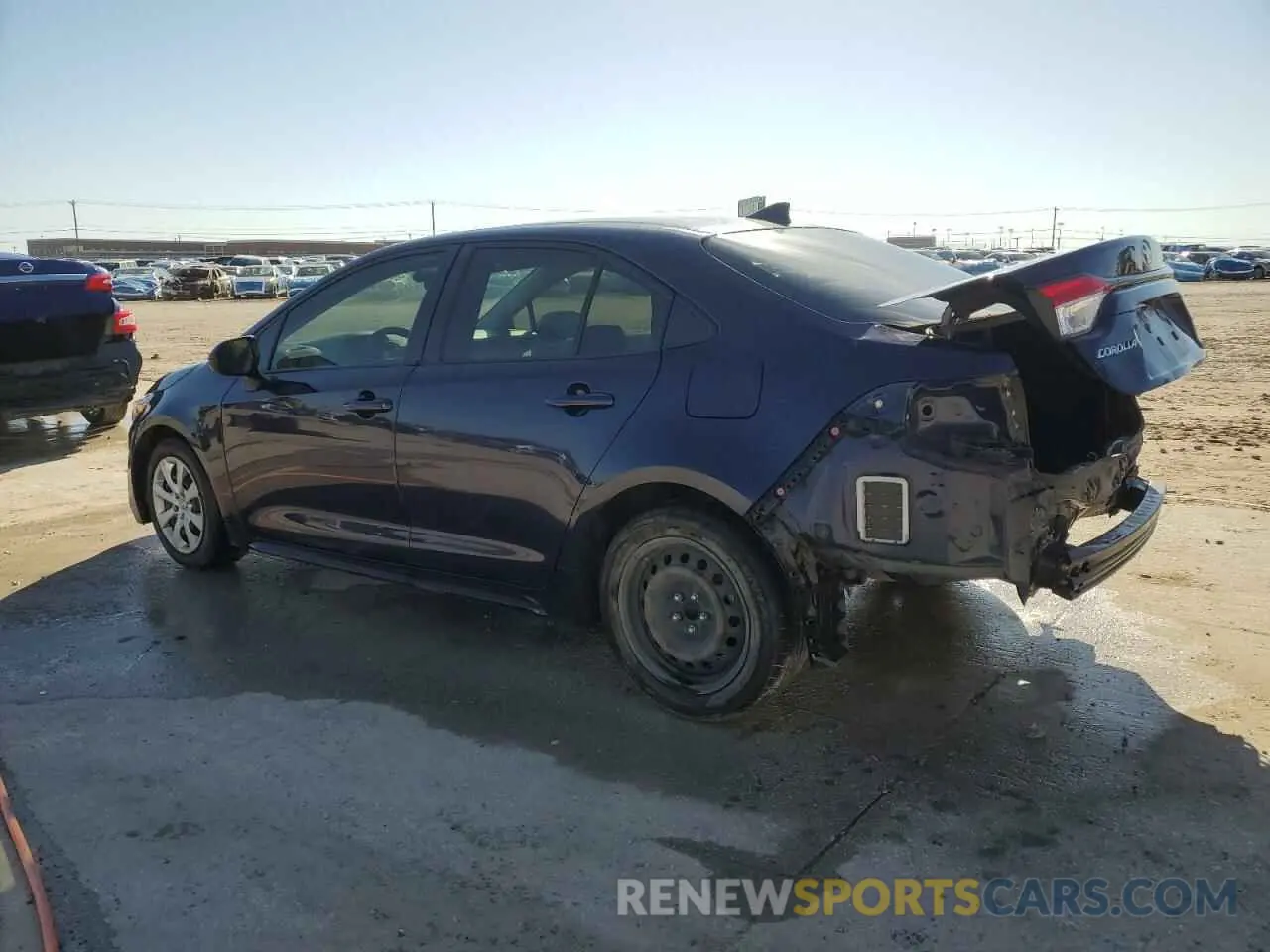 2 Photograph of a damaged car JTDEPRAE7LJ060937 TOYOTA COROLLA 2020