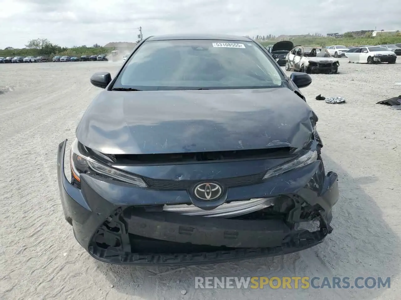 5 Photograph of a damaged car JTDEPRAE7LJ060999 TOYOTA COROLLA 2020