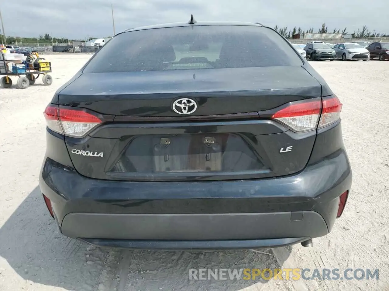6 Photograph of a damaged car JTDEPRAE7LJ060999 TOYOTA COROLLA 2020