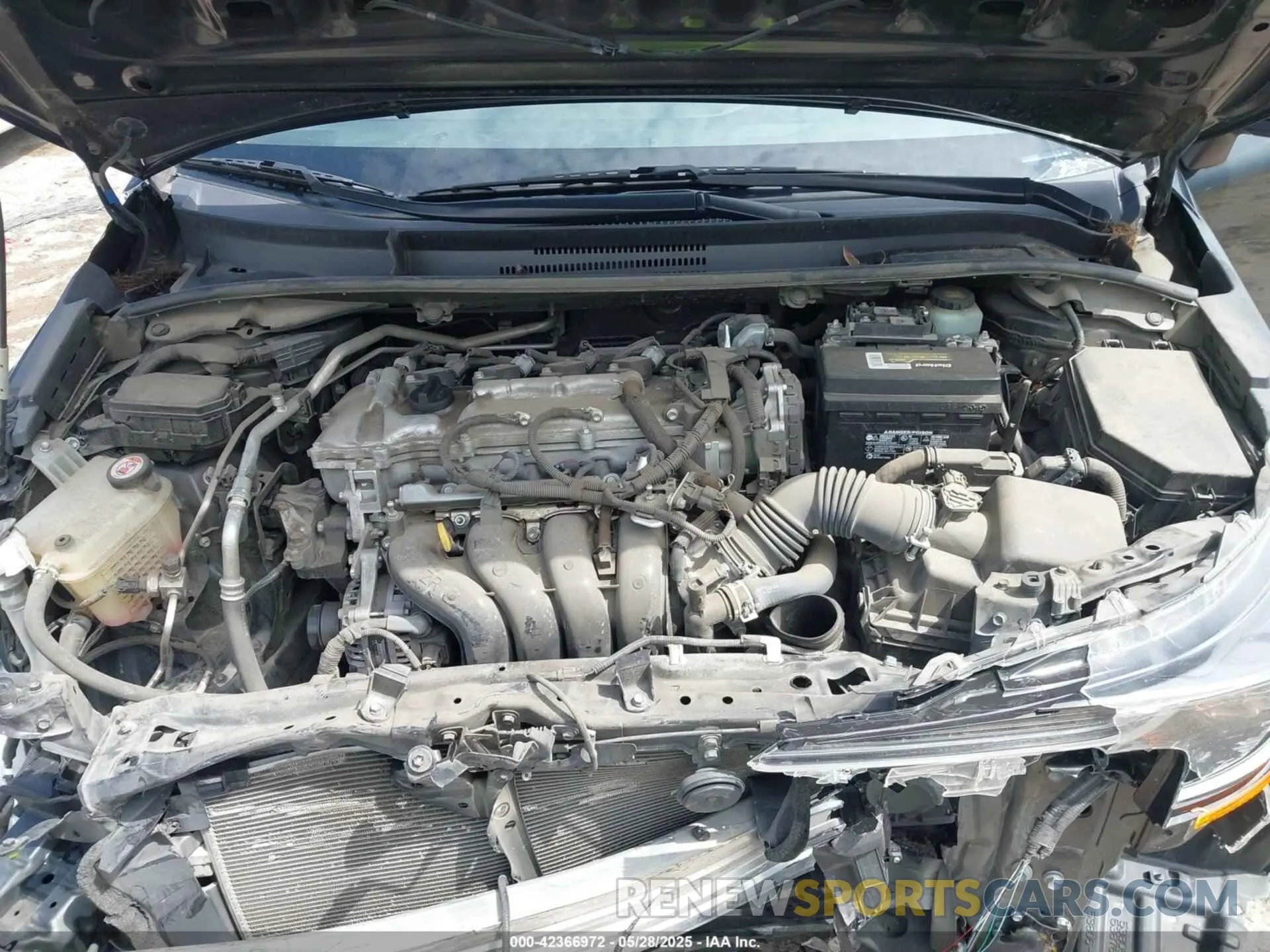 10 Photograph of a damaged car JTDEPRAE7LJ061862 TOYOTA COROLLA 2020