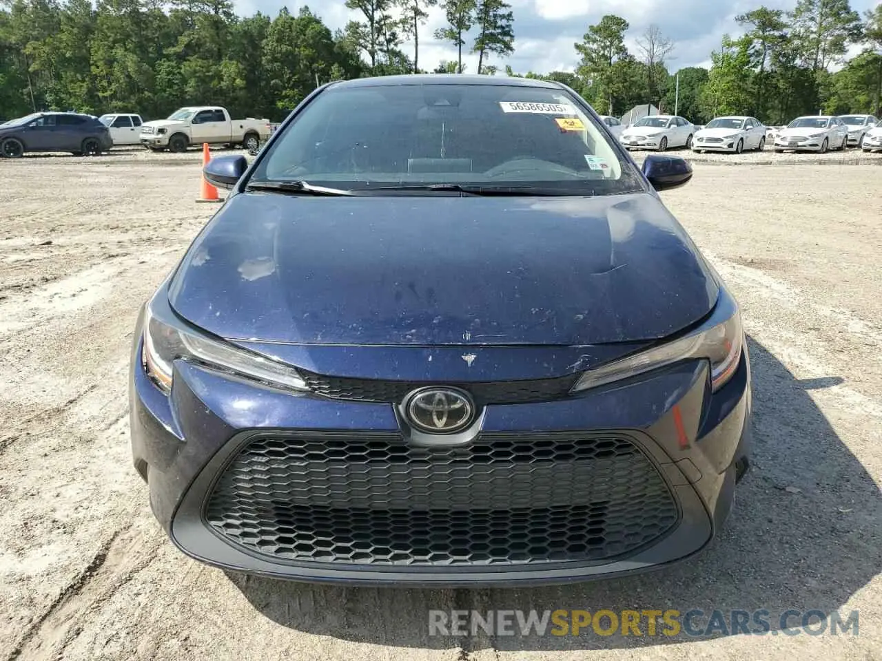 5 Photograph of a damaged car JTDEPRAE7LJ063546 TOYOTA COROLLA 2020