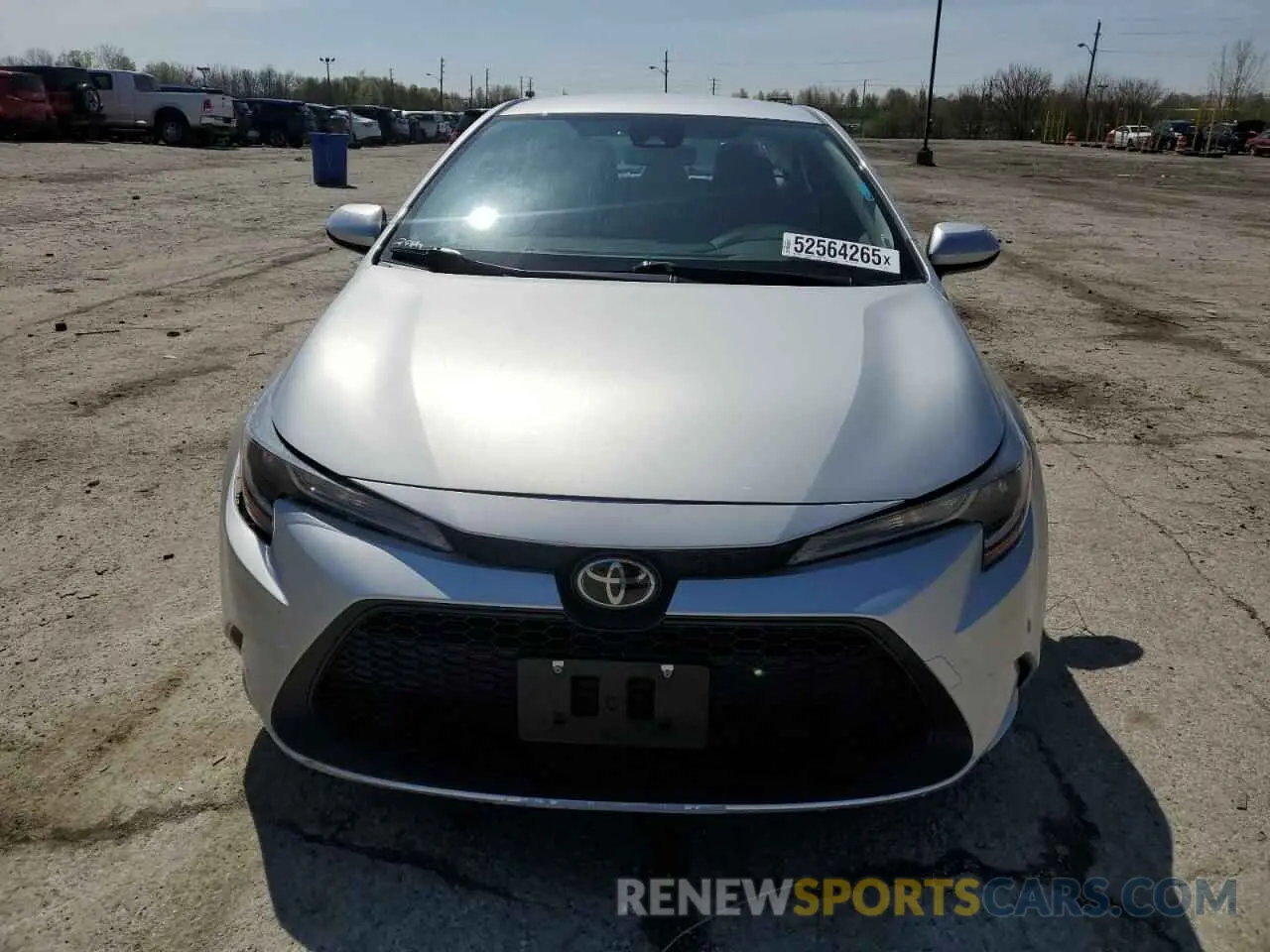 5 Photograph of a damaged car JTDEPRAE7LJ070125 TOYOTA COROLLA 2020