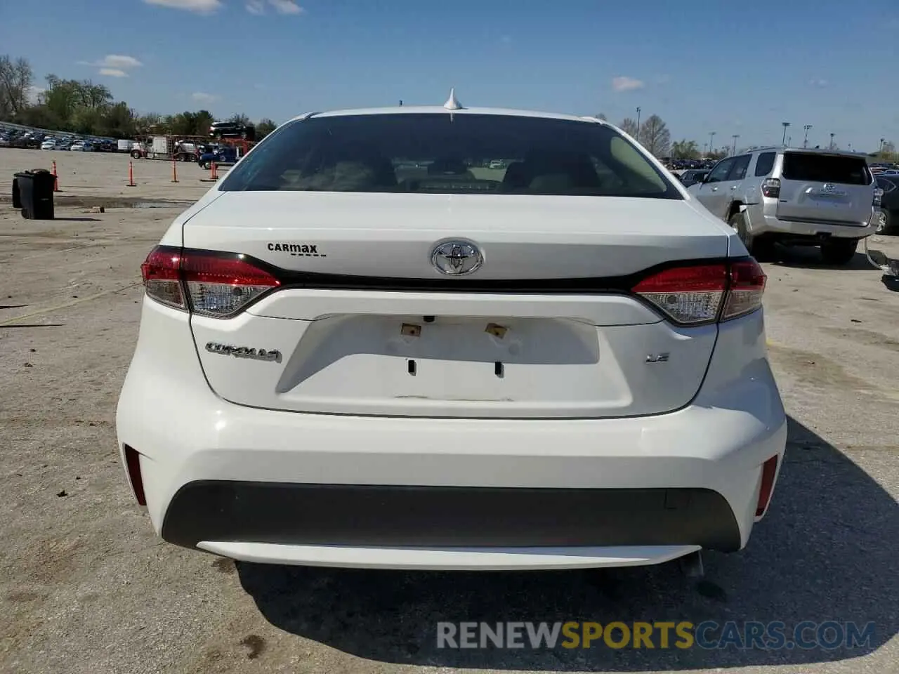 6 Photograph of a damaged car JTDEPRAE7LJ078550 TOYOTA COROLLA 2020