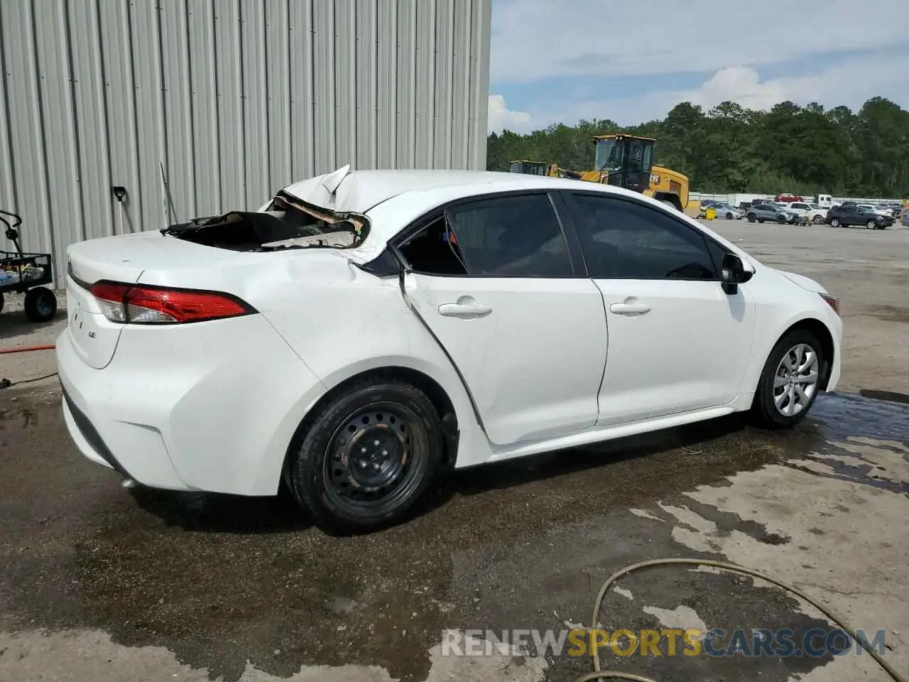 3 Photograph of a damaged car JTDEPRAE7LJ078662 TOYOTA COROLLA 2020