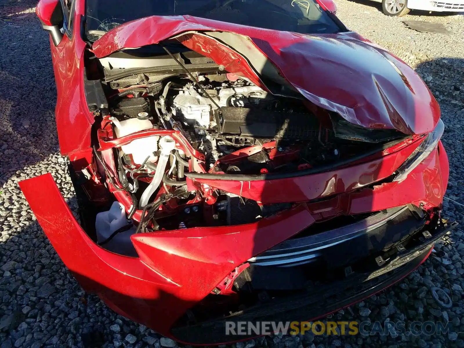 9 Photograph of a damaged car JTDEPRAE7LJ083604 TOYOTA COROLLA 2020