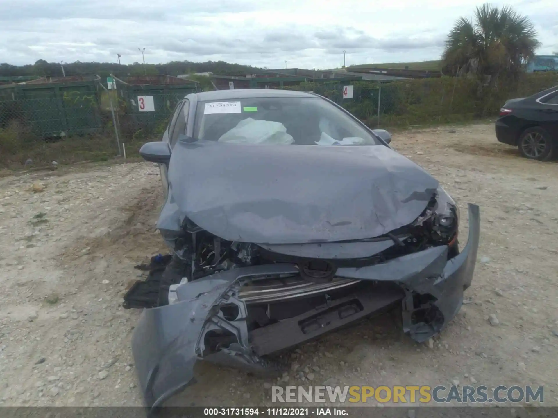 6 Photograph of a damaged car JTDEPRAE7LJ086194 TOYOTA COROLLA 2020