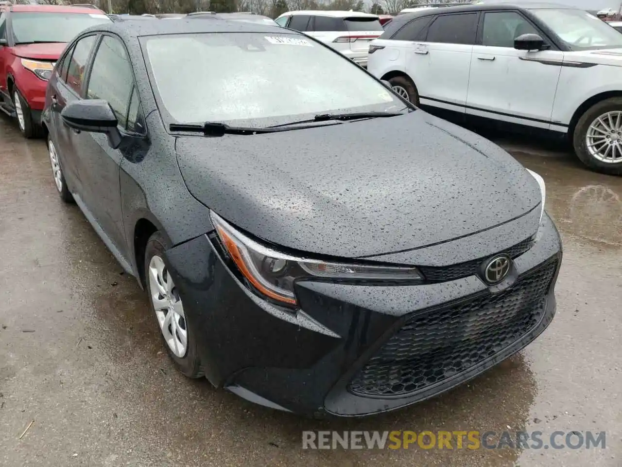 1 Photograph of a damaged car JTDEPRAE7LJ087653 TOYOTA COROLLA 2020