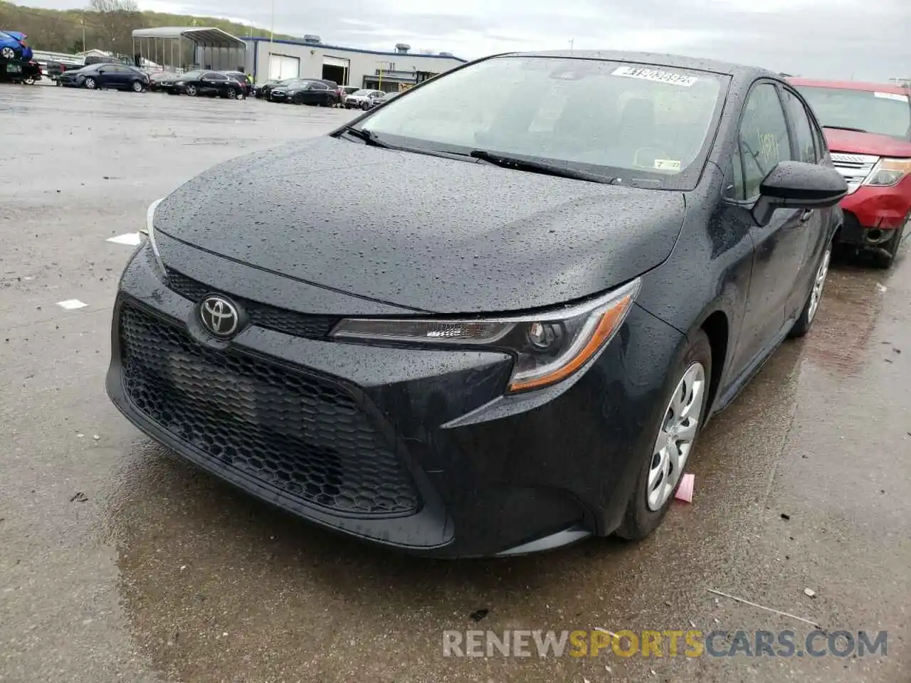 2 Photograph of a damaged car JTDEPRAE7LJ087653 TOYOTA COROLLA 2020