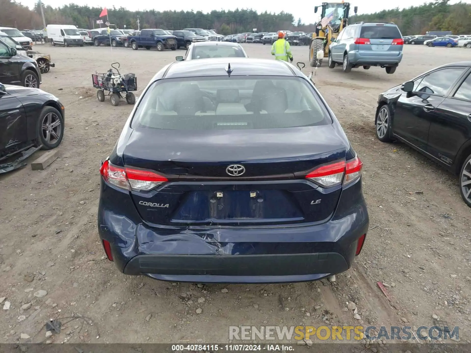 16 Photograph of a damaged car JTDEPRAE7LJ091038 TOYOTA COROLLA 2020