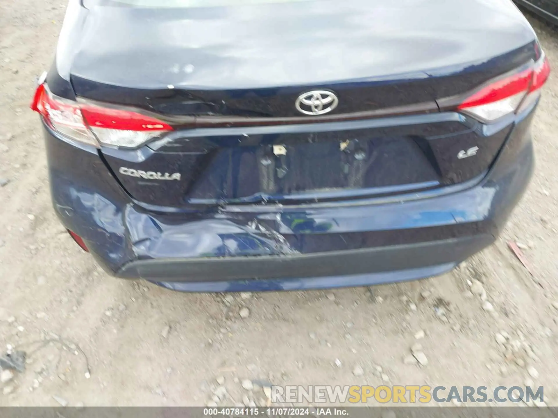 6 Photograph of a damaged car JTDEPRAE7LJ091038 TOYOTA COROLLA 2020