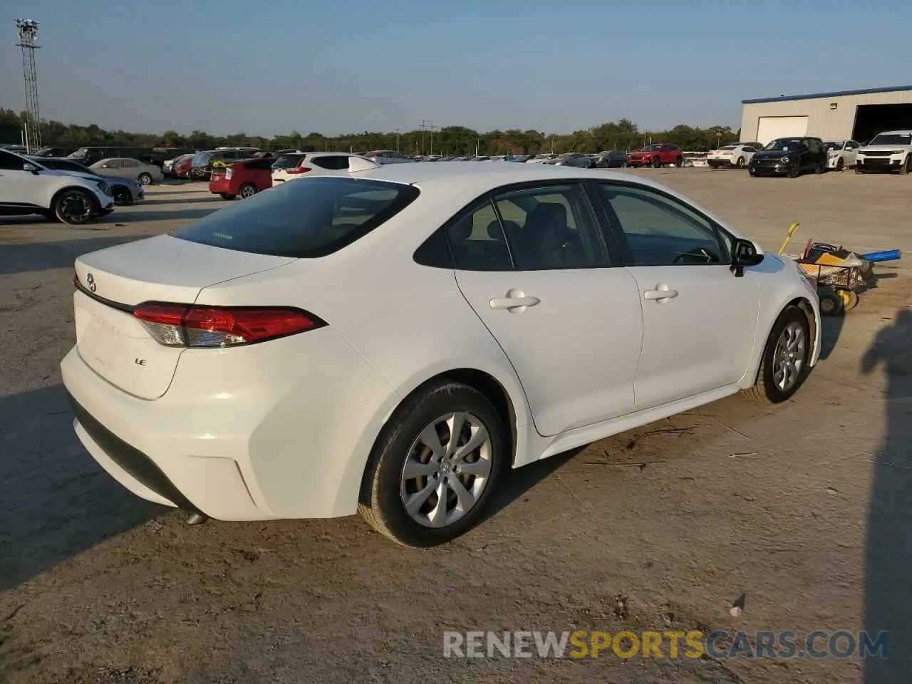 3 Photograph of a damaged car JTDEPRAE7LJ098572 TOYOTA COROLLA 2020