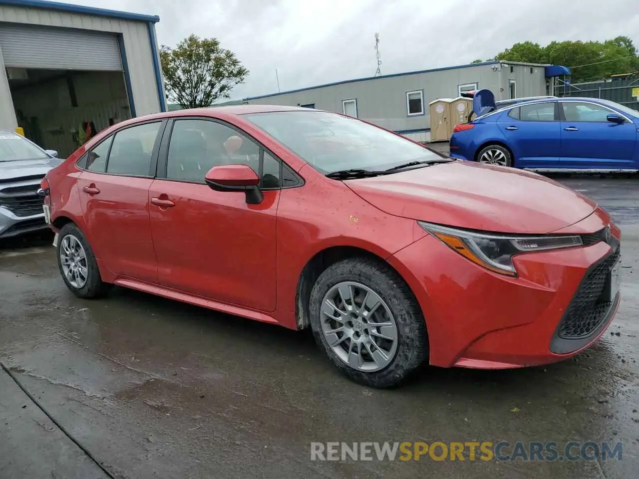 4 Photograph of a damaged car JTDEPRAE7LJ100014 TOYOTA COROLLA 2020