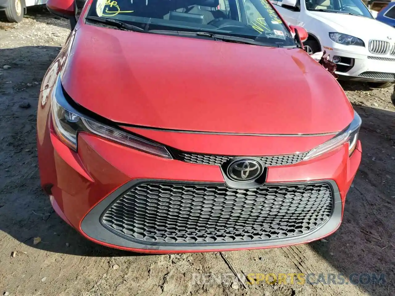 5 Photograph of a damaged car JTDEPRAE7LJ100692 TOYOTA COROLLA 2020