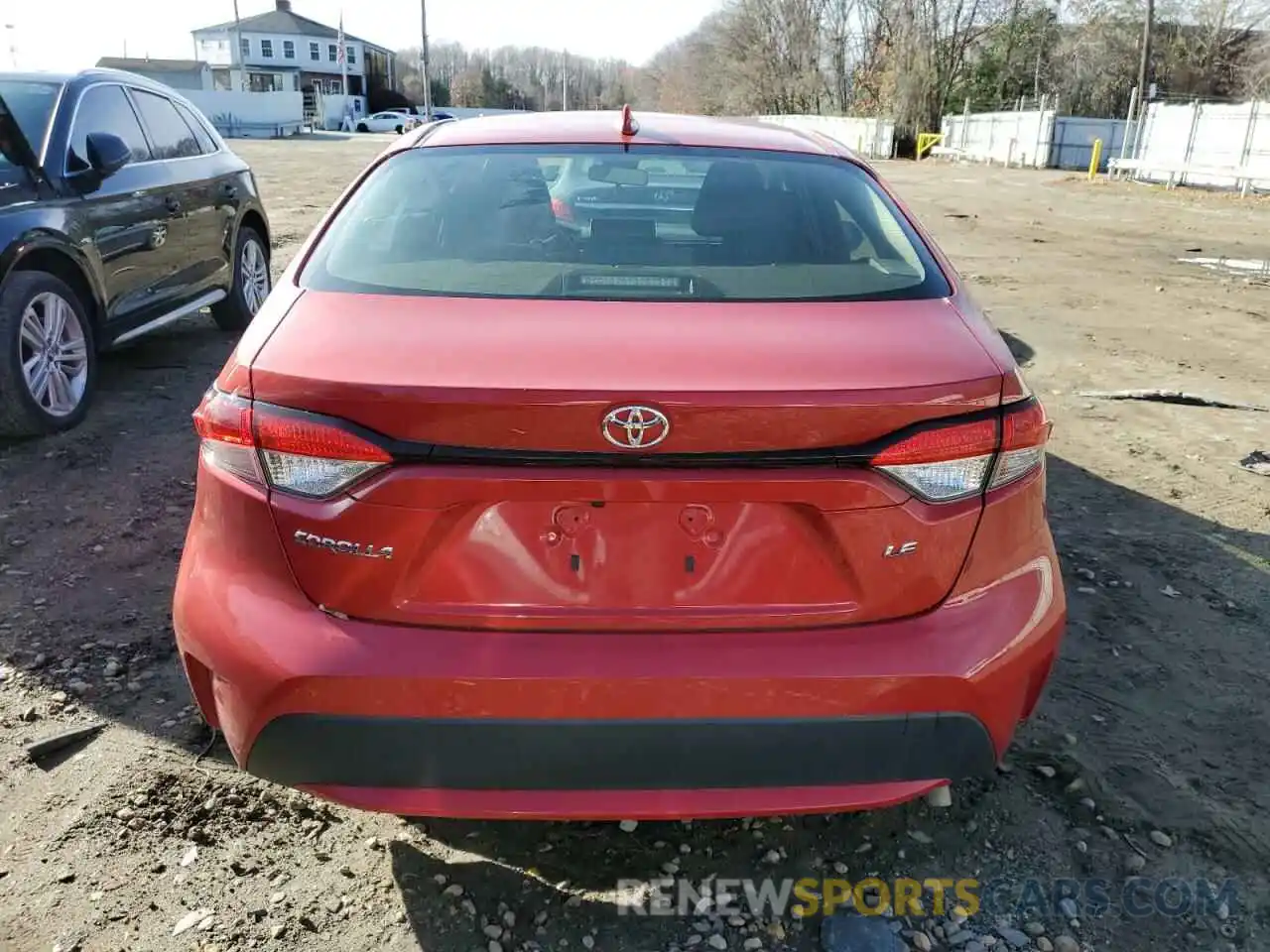 6 Photograph of a damaged car JTDEPRAE7LJ100692 TOYOTA COROLLA 2020