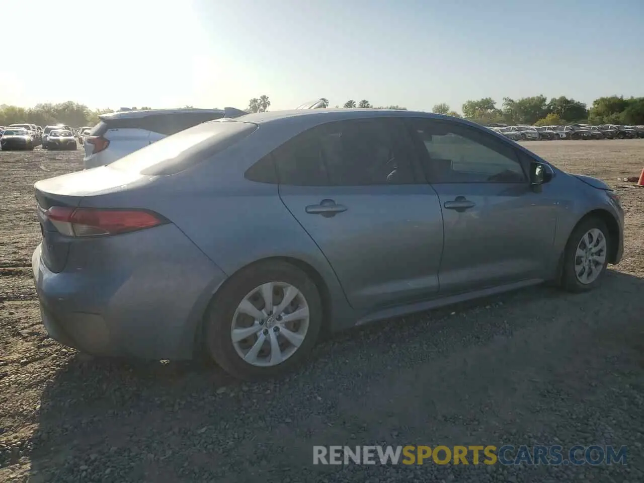 3 Photograph of a damaged car JTDEPRAE7LJ106038 TOYOTA COROLLA 2020