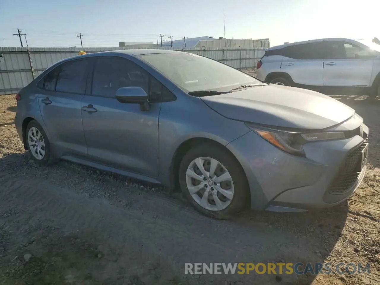 4 Photograph of a damaged car JTDEPRAE7LJ106038 TOYOTA COROLLA 2020