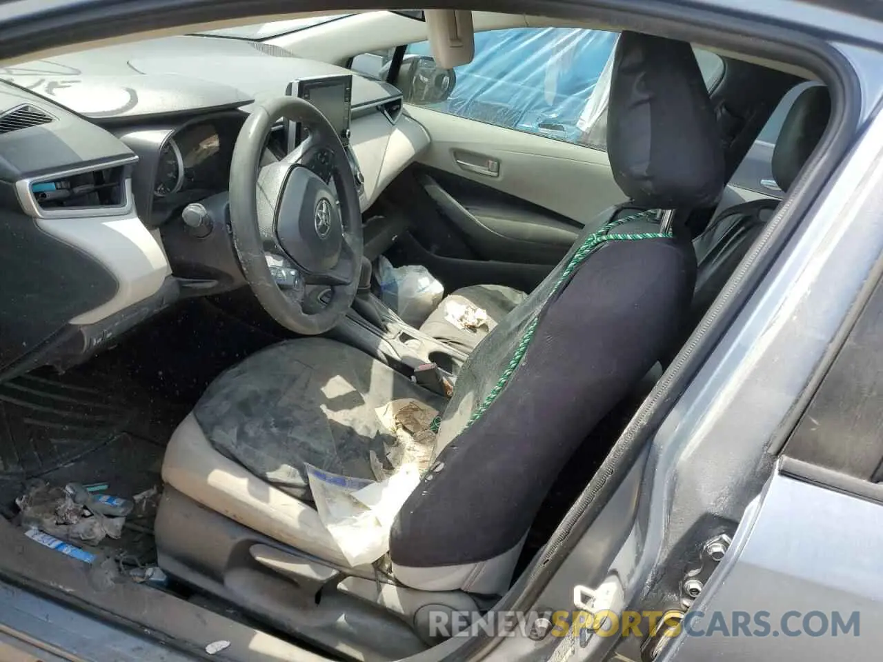7 Photograph of a damaged car JTDEPRAE7LJ106038 TOYOTA COROLLA 2020