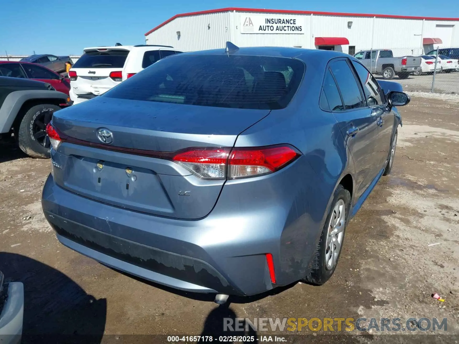 4 Photograph of a damaged car JTDEPRAE7LJ106069 TOYOTA COROLLA 2020