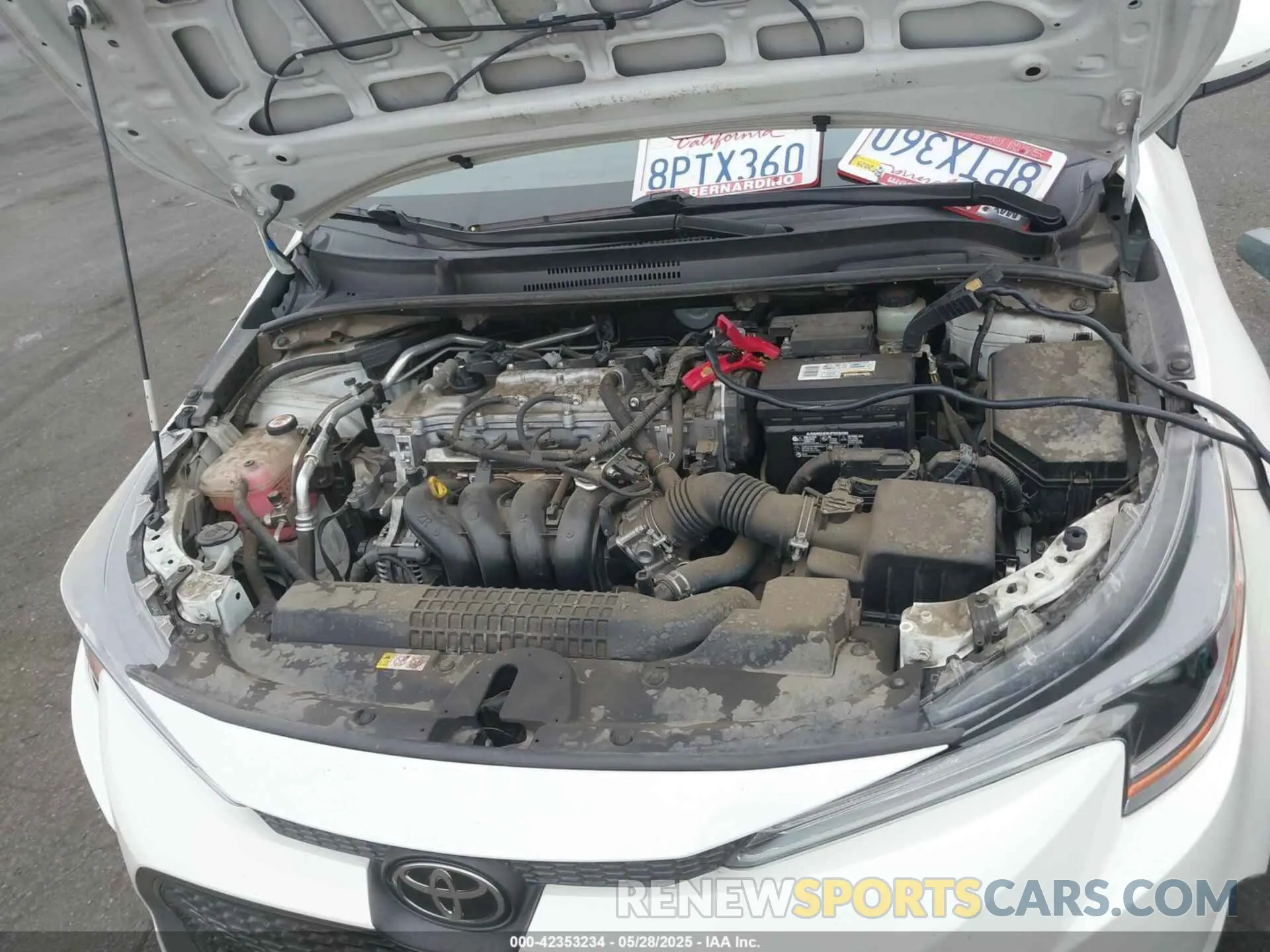 10 Photograph of a damaged car JTDEPRAE7LJ108954 TOYOTA COROLLA 2020