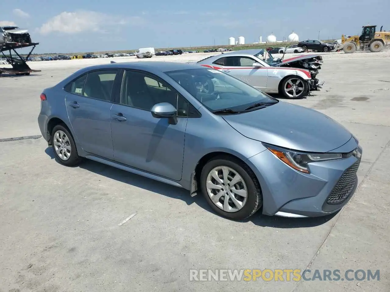 4 Photograph of a damaged car JTDEPRAE7LJ112048 TOYOTA COROLLA 2020